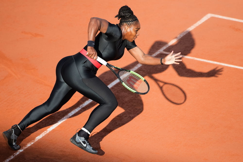 Serena Williams Fetter Fickarsch French open 2018 #96490560