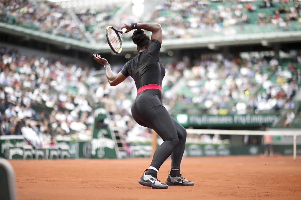Serena Williams Fetter Fickarsch French open 2018 #96490573