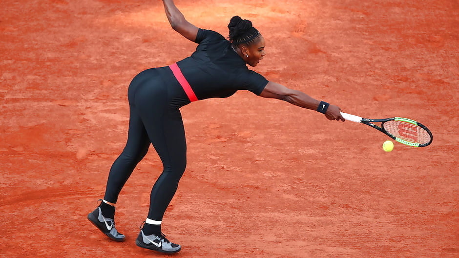 Serena Williams Fetter Fickarsch French open 2018 #96490579