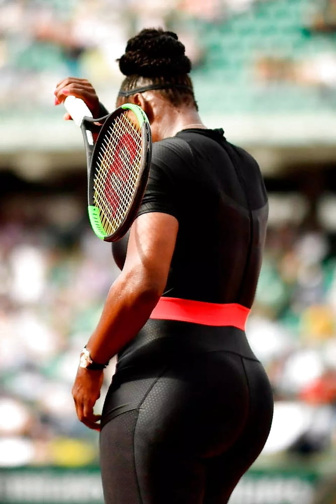 Serena Williams Fetter Fickarsch French open 2018 #96490587