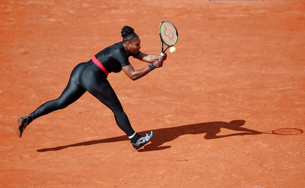 Serena Williams Fetter Fickarsch French open 2018 #96490591