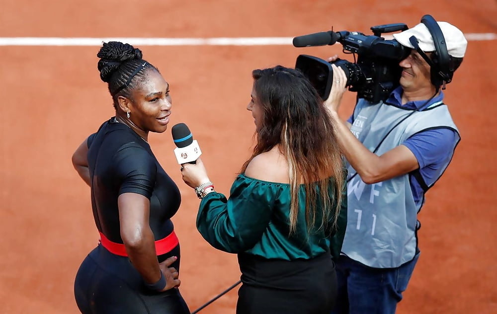Serena Williams Fetter Fickarsch French open 2018 #96490593
