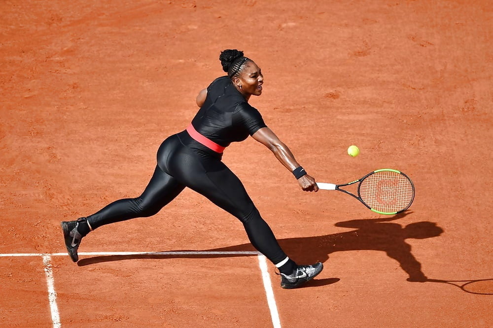 Serena Williams Fetter Fickarsch French open 2018 #96490595