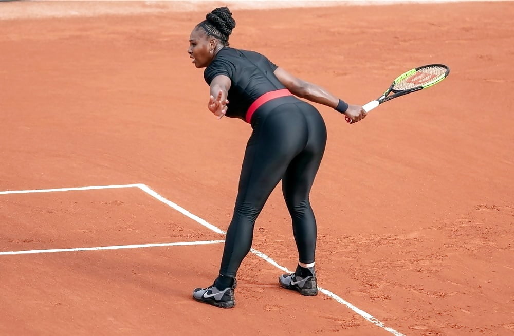 Serena Williams Fetter Fickarsch French open 2018 #96490603