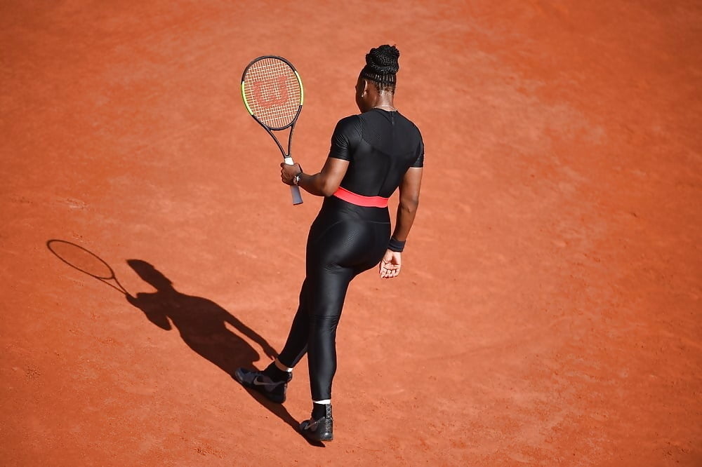 Serena Williams Fetter Fickarsch French open 2018 #96490605