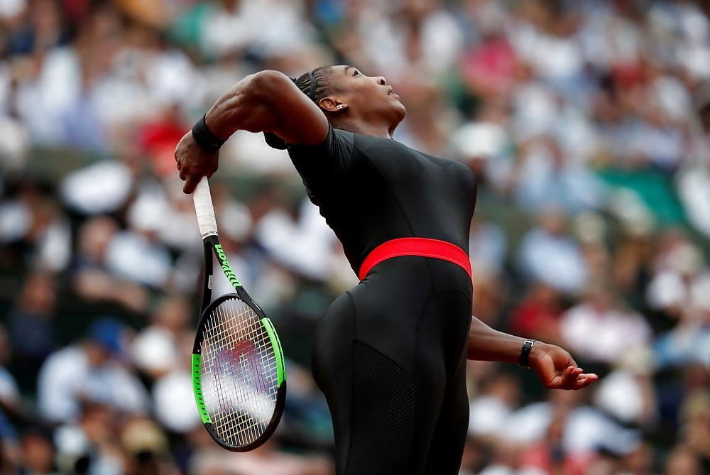 Serena Williams Fetter Fickarsch French open 2018 #96490609