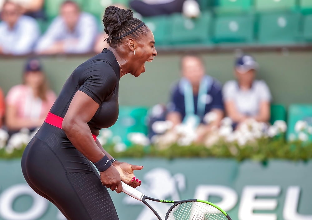 Serena Williams Fetter Fickarsch French open 2018 #96490613