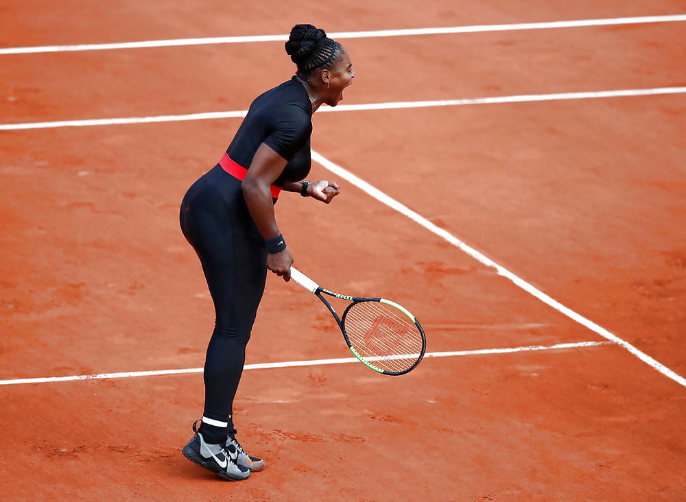 Serena williams fetter fickarsch french open 2018
 #96490617