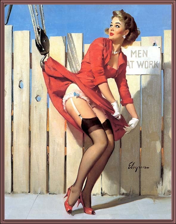 Vintage Porn - Old Tyme Photos and Pin-up Girls! #99430423