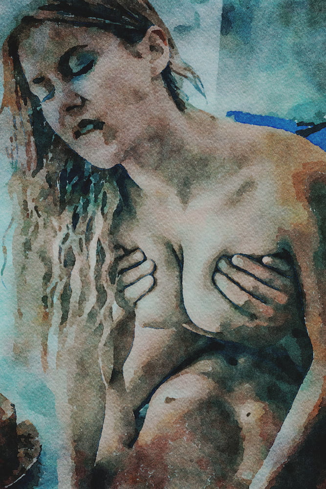 Digital Erotic Watercolor 35 #104338589
