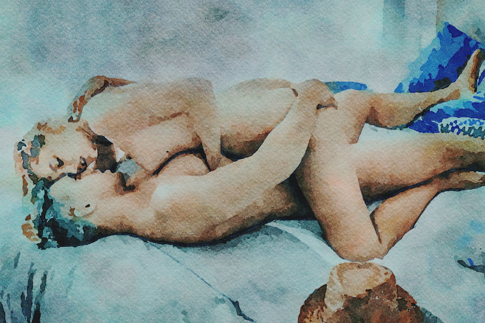 Digital Erotic Watercolor 35 #104338615