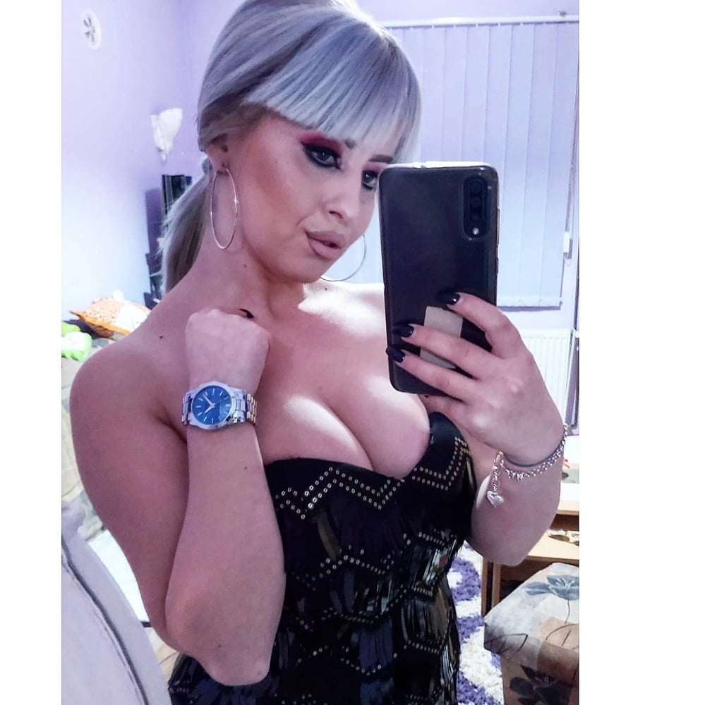 Serbian chuby blonde whore girl big ass and natural tits #102346276