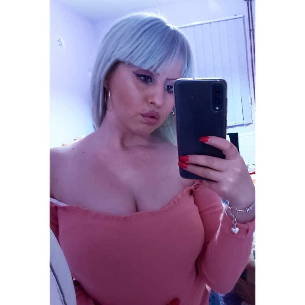 Serbian chuby blonde whore girl big ass and natural tits #102346288