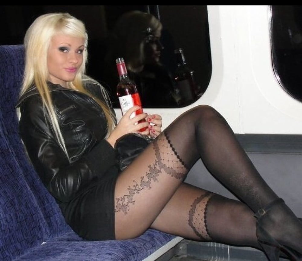 Cum for these girls and their patterned hosiery #97027804