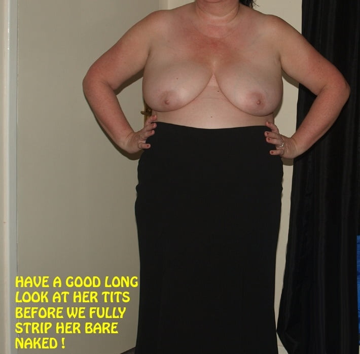 SHOCKING CAPTIONED STRIPTEASE ! #89552205