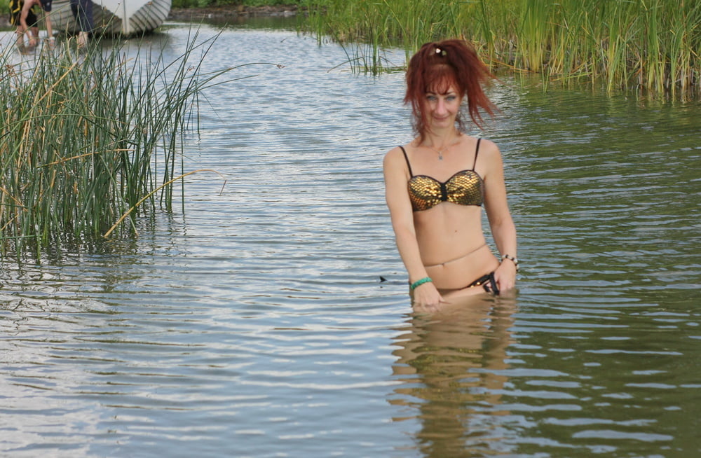 In water of Plescheevo-lake #106989838