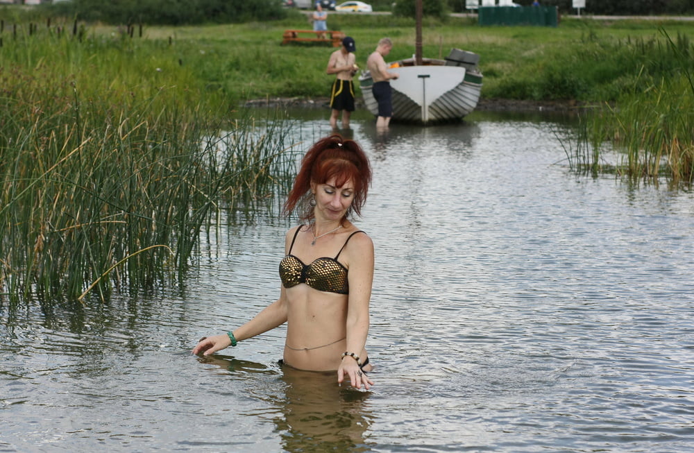 In water of Plescheevo-lake #106989852