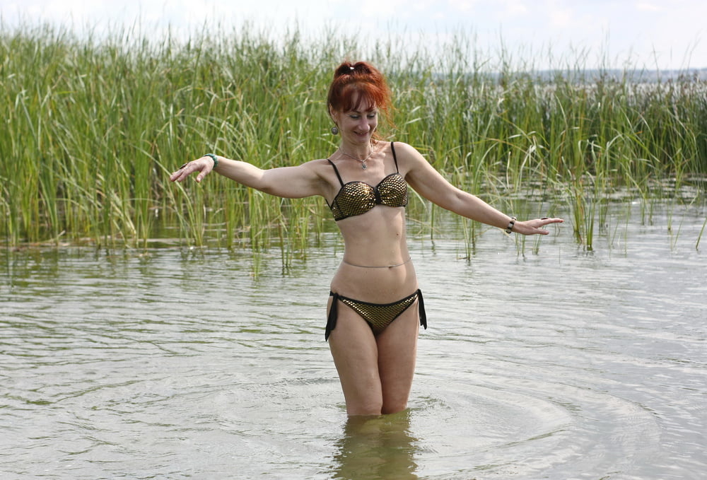 In water of Plescheevo-lake #106989878