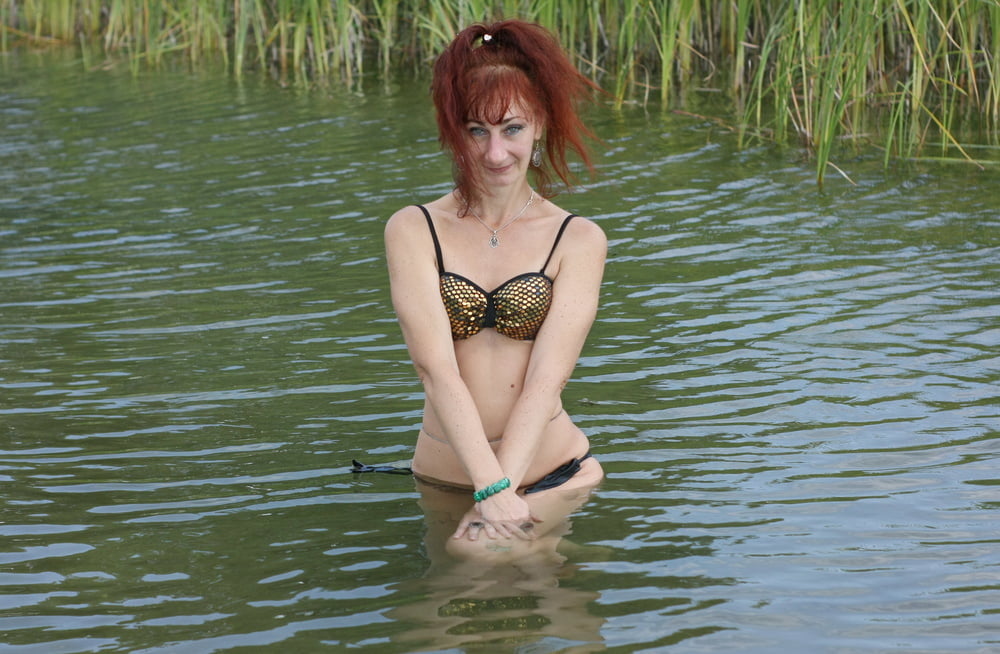 In water of Plescheevo-lake #106989890