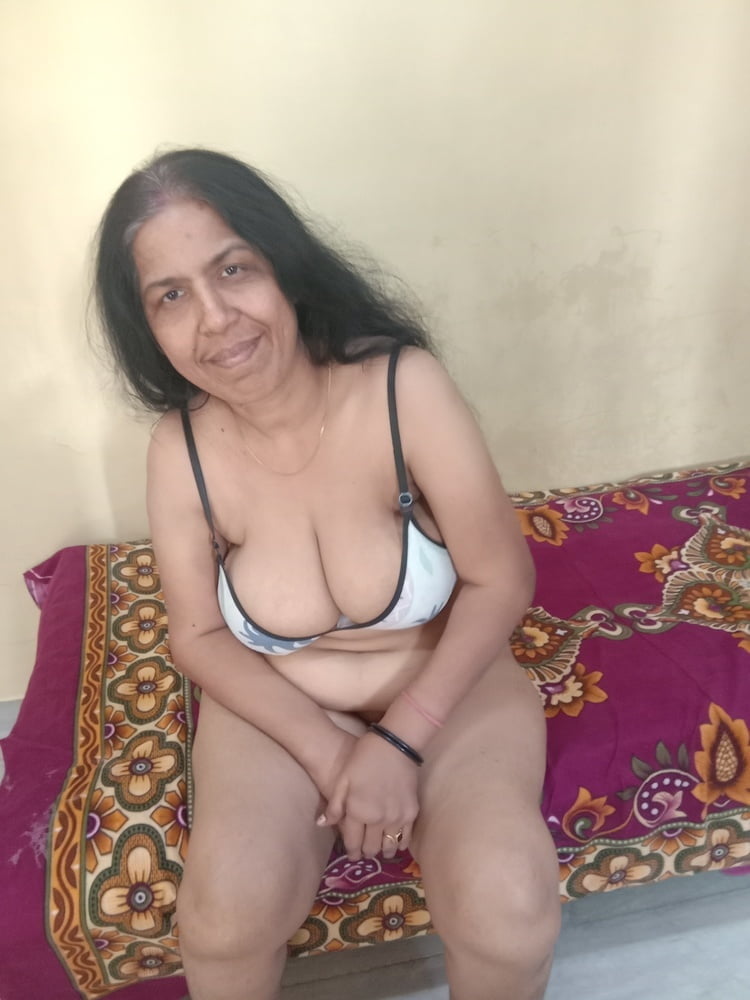 Indian big aunty nude big boobs #102898039