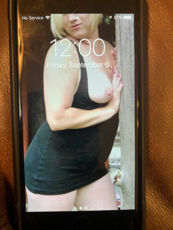 Make my wife your screen, show her off #87423727