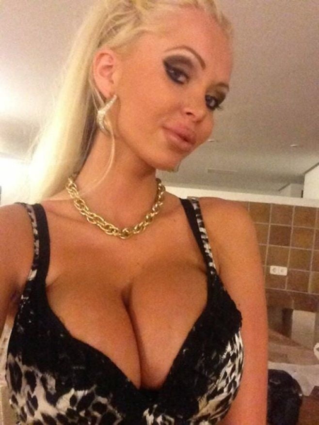 Blonde Bimbo Big Tits Bonanza #104431473