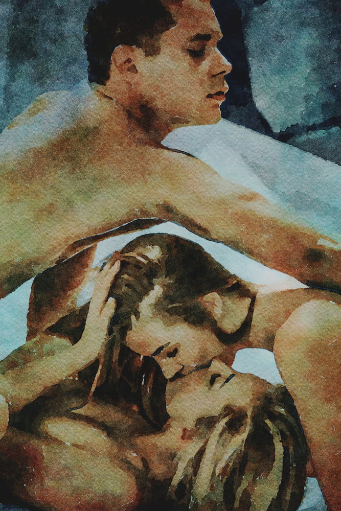 Erotic Digital Watercolor 44 #103830557