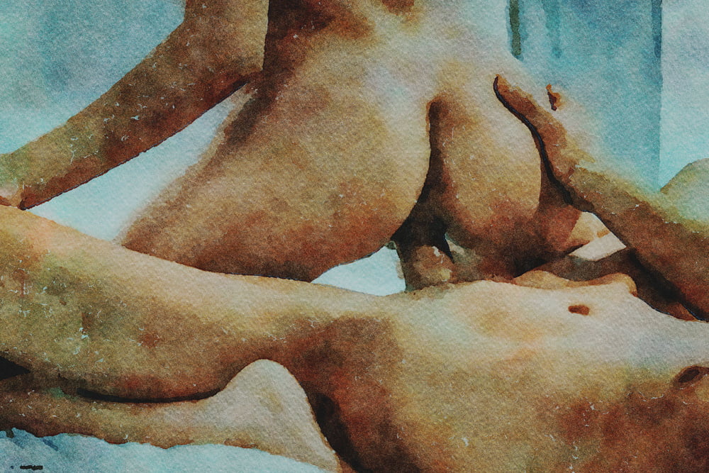 Erotic Digital Watercolor 44 #103830581