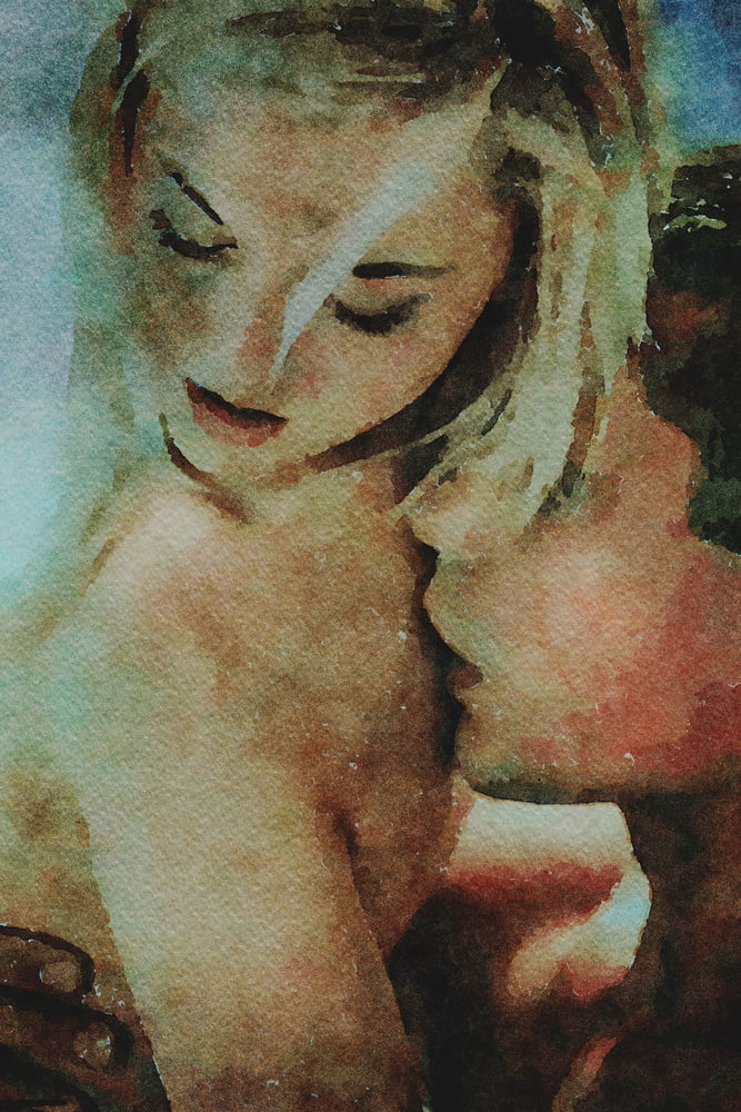 Erotic Digital Watercolor 44 #103830583