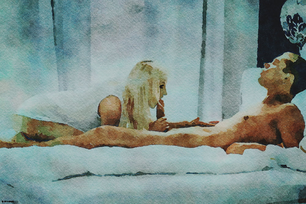 Erotic Digital Watercolor 44 #103830594