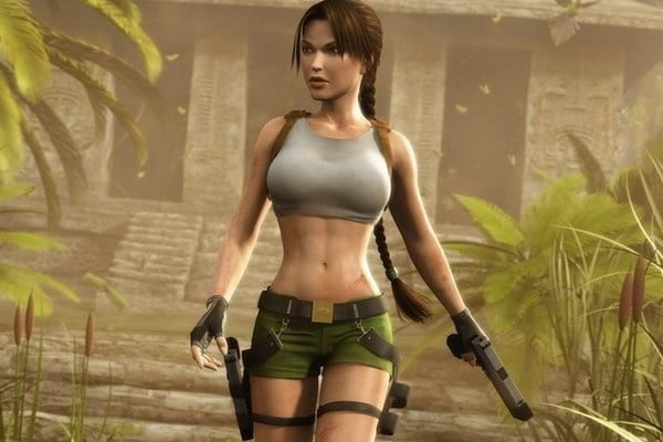 Video game Vixens vol 10- Lara Croft (classic version) #104331889