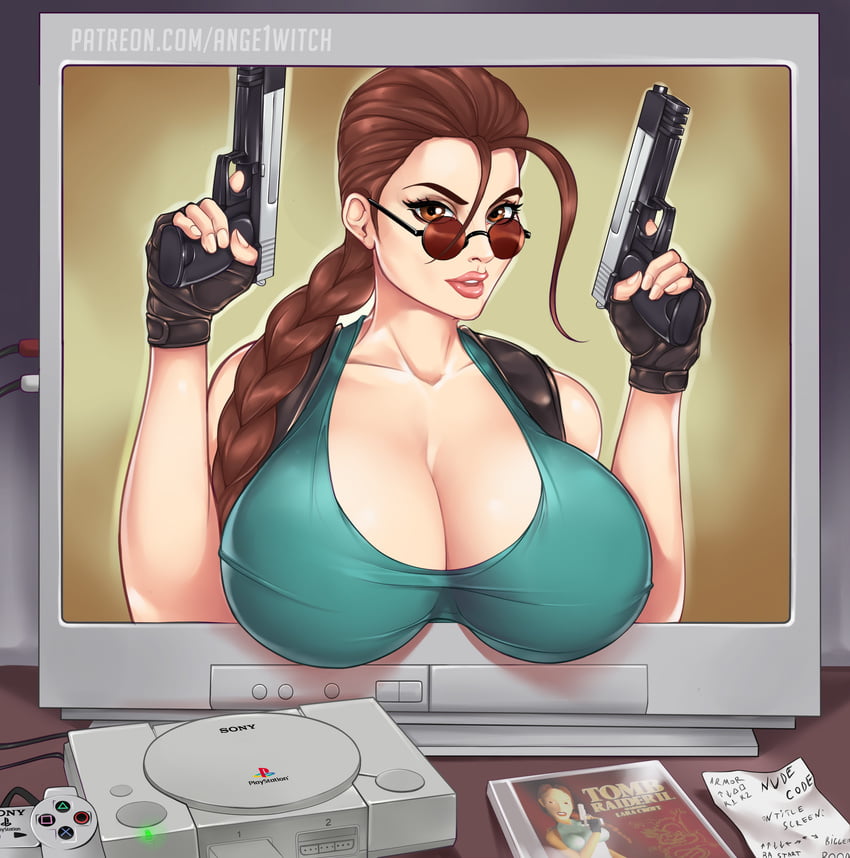 Video game Vixens vol 10- Lara Croft (classic version) #104331895