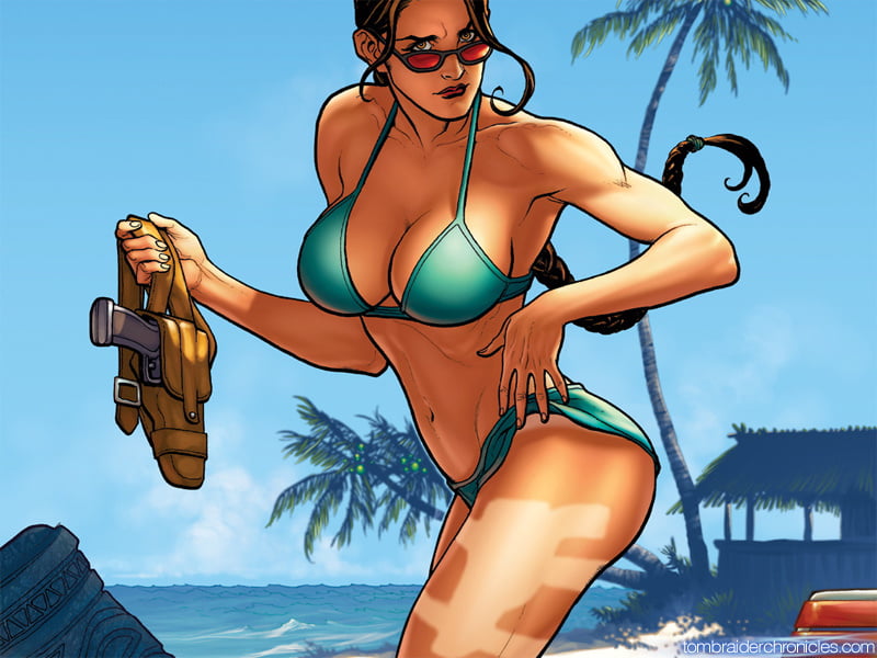 Video Game Vixens Vol 10- Lara croft (Classic version)
 #104331898
