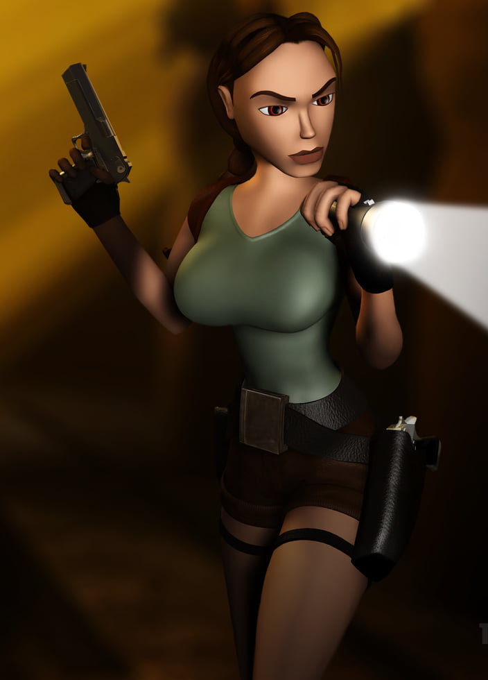 Video Game Vixens Vol 10- Lara croft (Classic version)
 #104331907