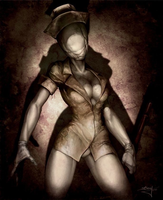 Monster Mädchen: Silent Hill Krankenschwestern
 #98700936