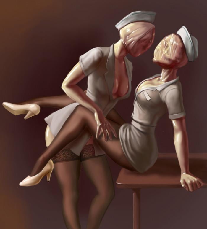 Monster Mädchen: Silent Hill Krankenschwestern
 #98700942