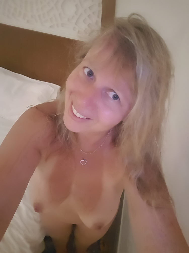 Blonde femme mature selfies
 #82311510