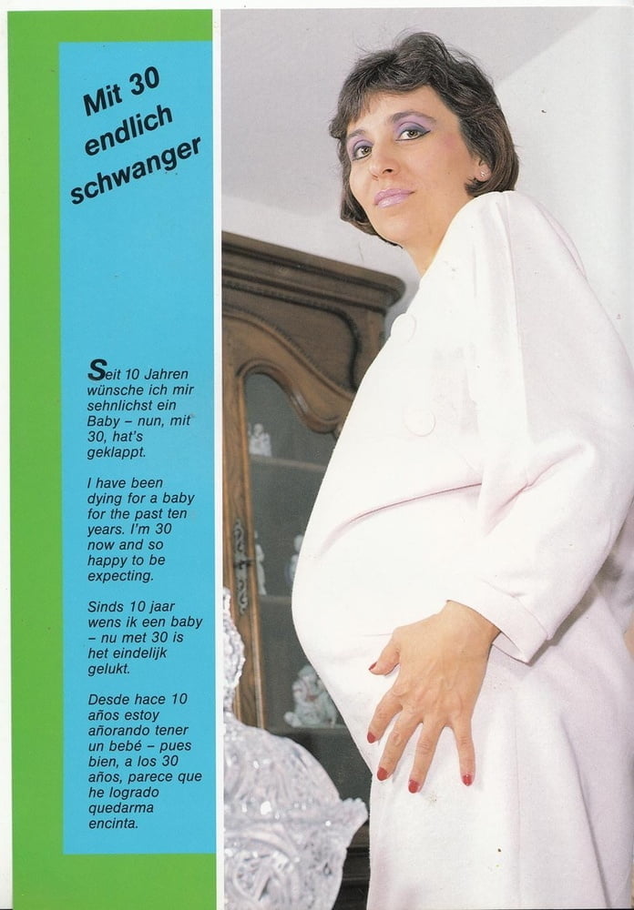 Vintage - die beste haarige schwangere Frau
 #79927774