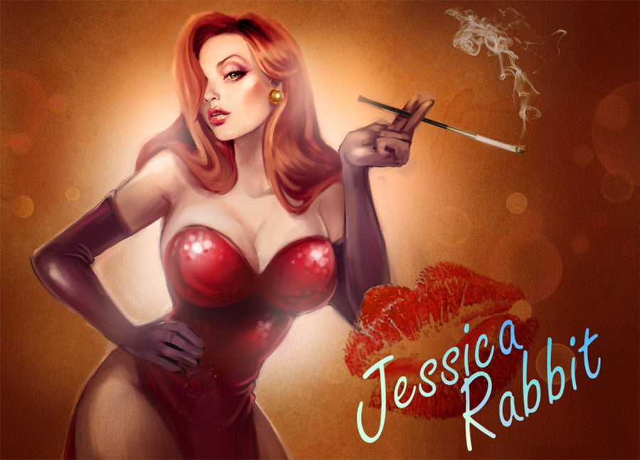 Jessica Rabbit big tits (.) (.) #80543025
