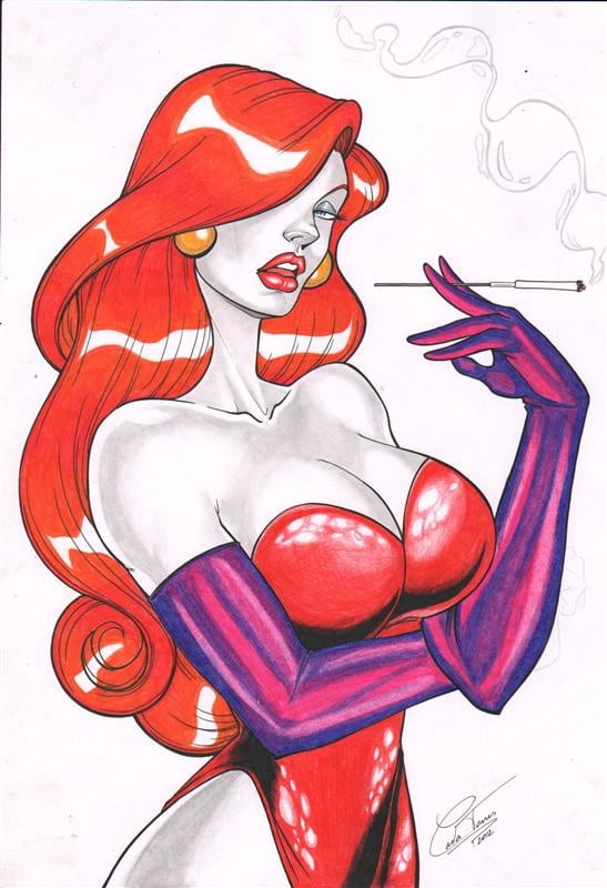 Jessica rabbit gros seins (.) (.)
 #80543053