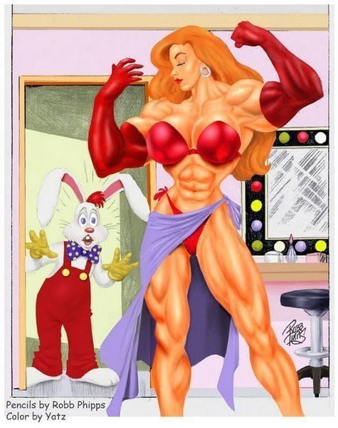 Jessica rabbit gros seins (.) (.)
 #80543327