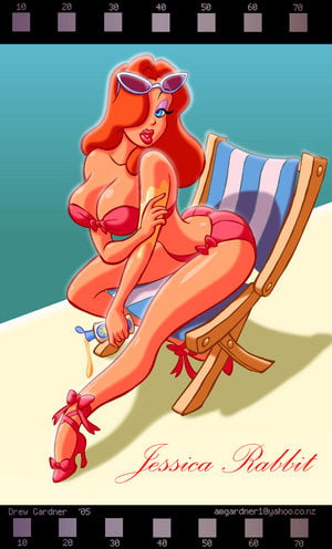 Jessica Rabbit big tits (.) (.) #80543353