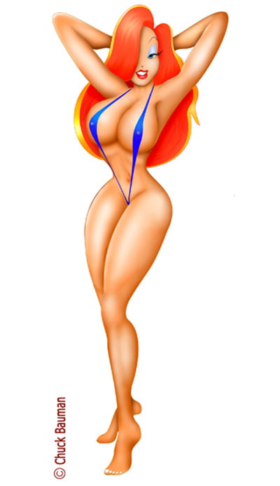 Jessica rabbit gros seins (.) (.)
 #80543469