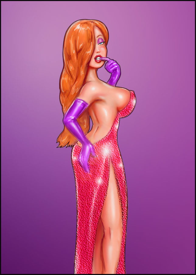 Jessica rabbit gros seins (.) (.)
 #80543616