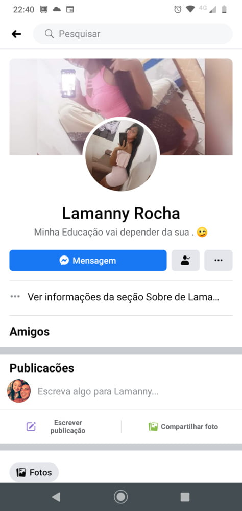 LAMANNY ROCHA - MORENA LINDA DO FACEBOOK #95336955