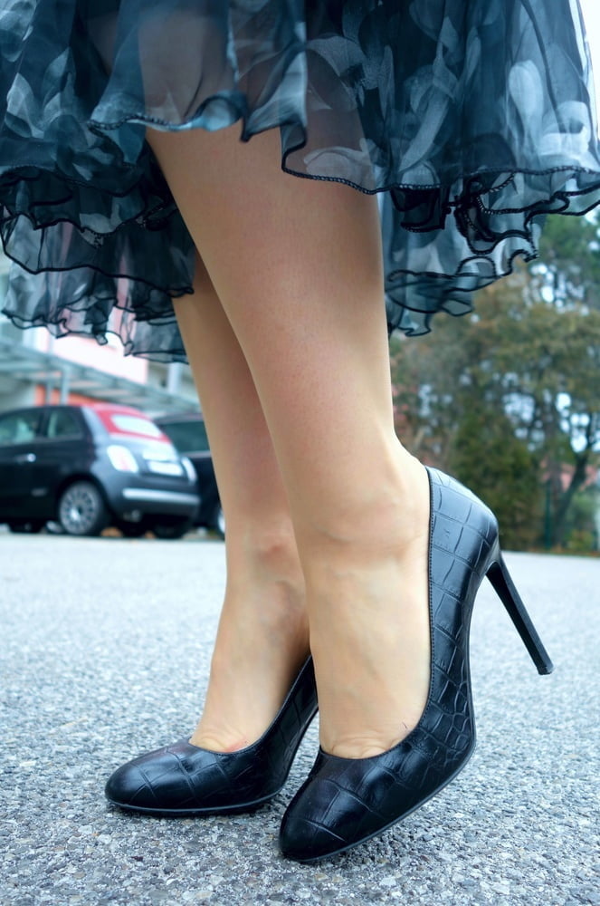 sexy nylon feet and heels #80581293