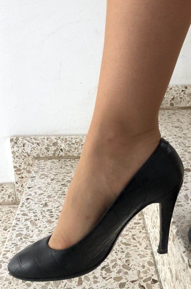 sexy nylon feet and heels #80581303