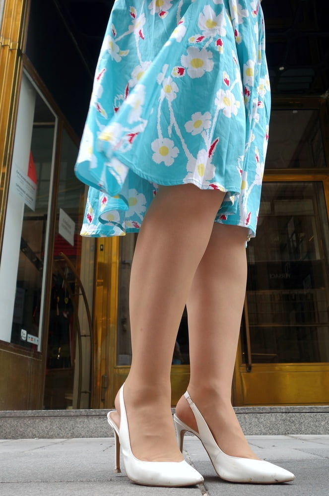 sexy nylon feet and heels #80581358