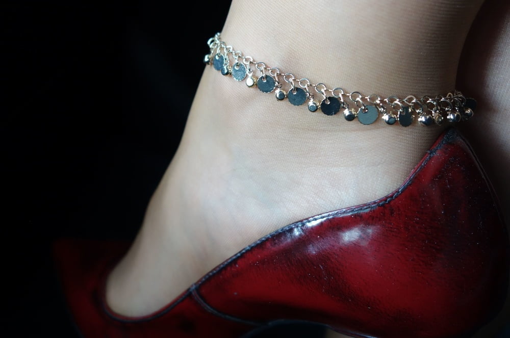 sexy nylon feet and heels #80581513