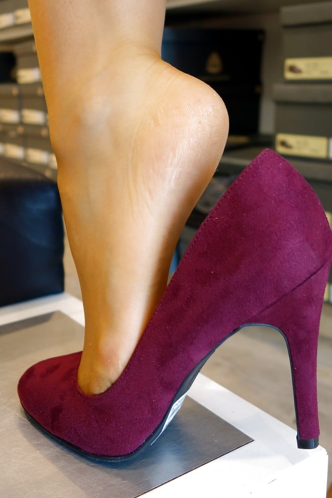 sexy nylon feet and heels #80581550